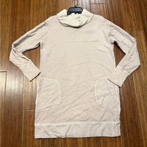 Athleta Cowl Neck Long Sleeve Dress